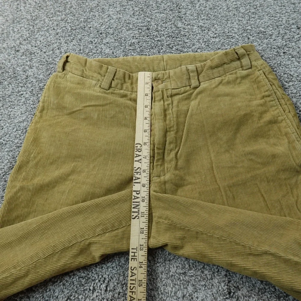 Bills Khakis Pants Mens 33X31 Beige Brown Corduroy M2 Chino Trouser Flat Front